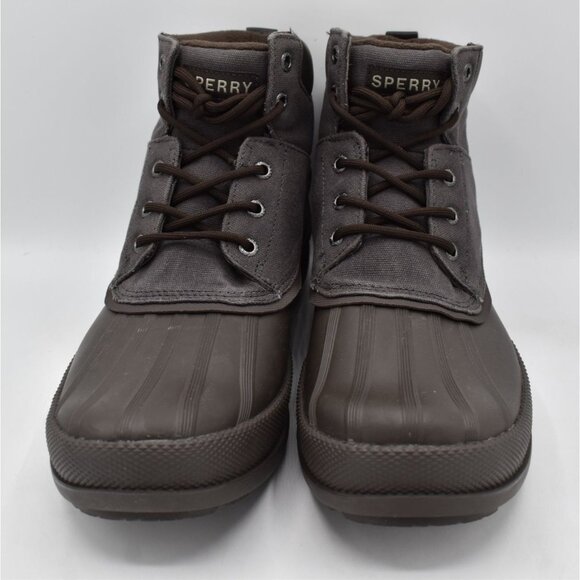 Sperry Mens Size 11 Cold Bay Wax Grey Water Resistant Insulated Chukka Boots - Picture 9 of 13